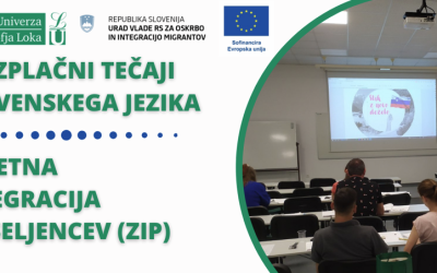 Vpisujemo v tečaje slovenščine po programu Začetna integracija priseljencev-ZIP